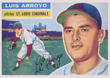 1956 Topps Luis Arroyo #64 Baseball Card