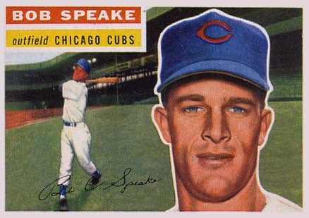 1956 Topps Bob Speake #66 Baseball Card