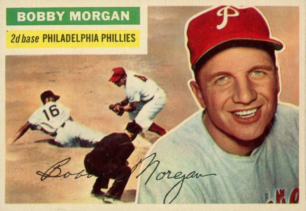 1956 Topps Bobby Morgan #337 Baseball Card