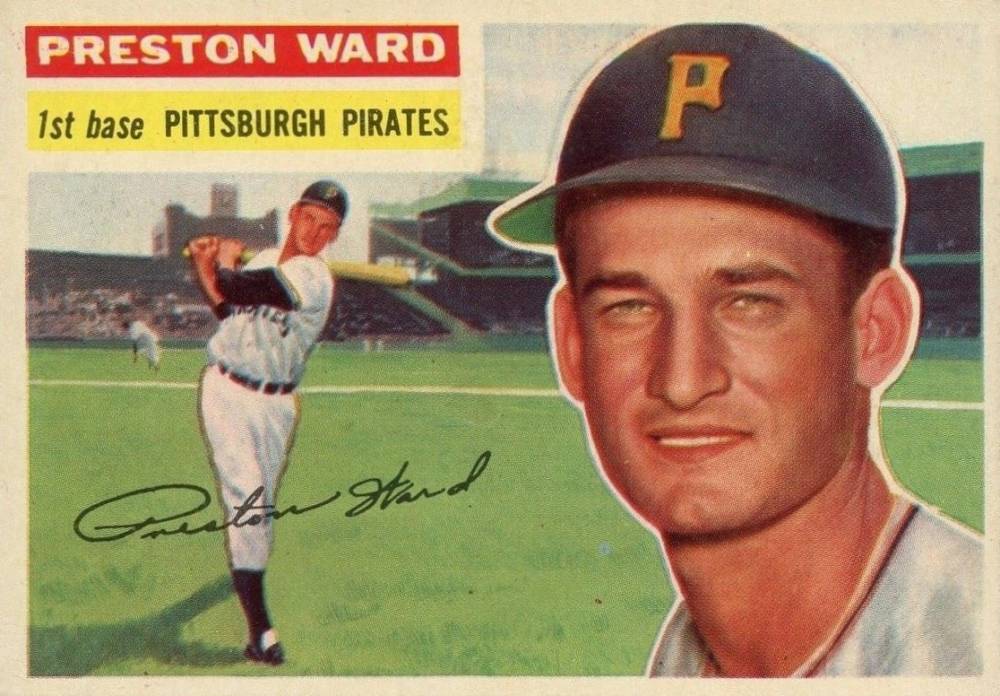 1956 Topps Preston Ward #328 Baseball Card