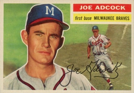 1956 Topps Joe Adcock #320 Baseball Card