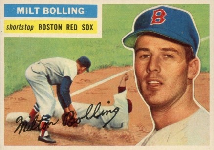 1956 Topps Milt Bolling #315 Baseball Card