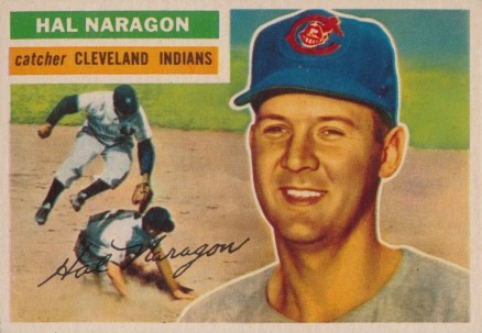1956 Topps Hal Naragon #311 Baseball Card