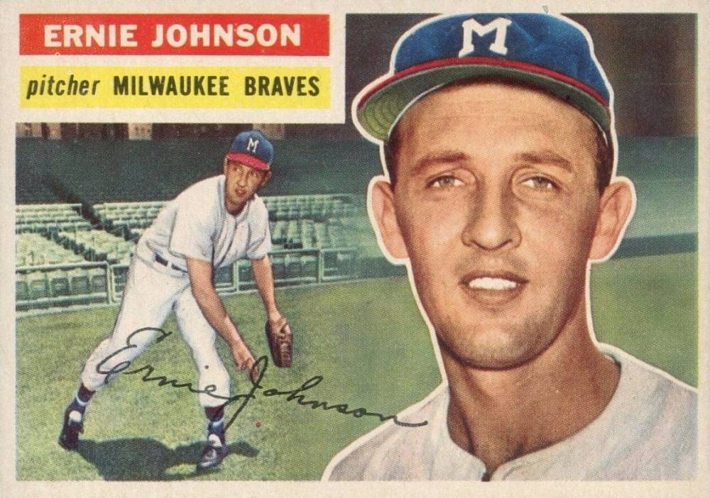 1956 Topps Ernie Johnson #294 Baseball Card