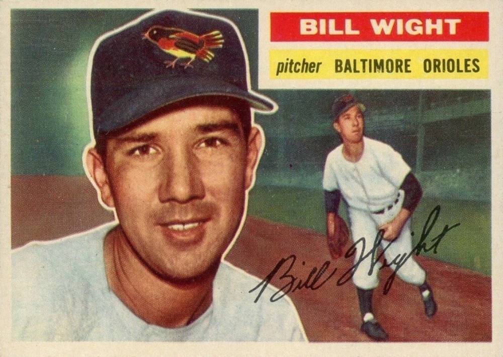 1956 Topps Bill Wight #286 Baseball Card