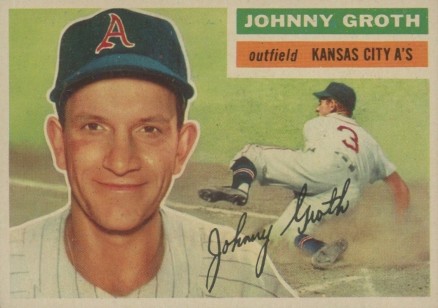 1956 Topps Johnny Groth #279 Baseball Card