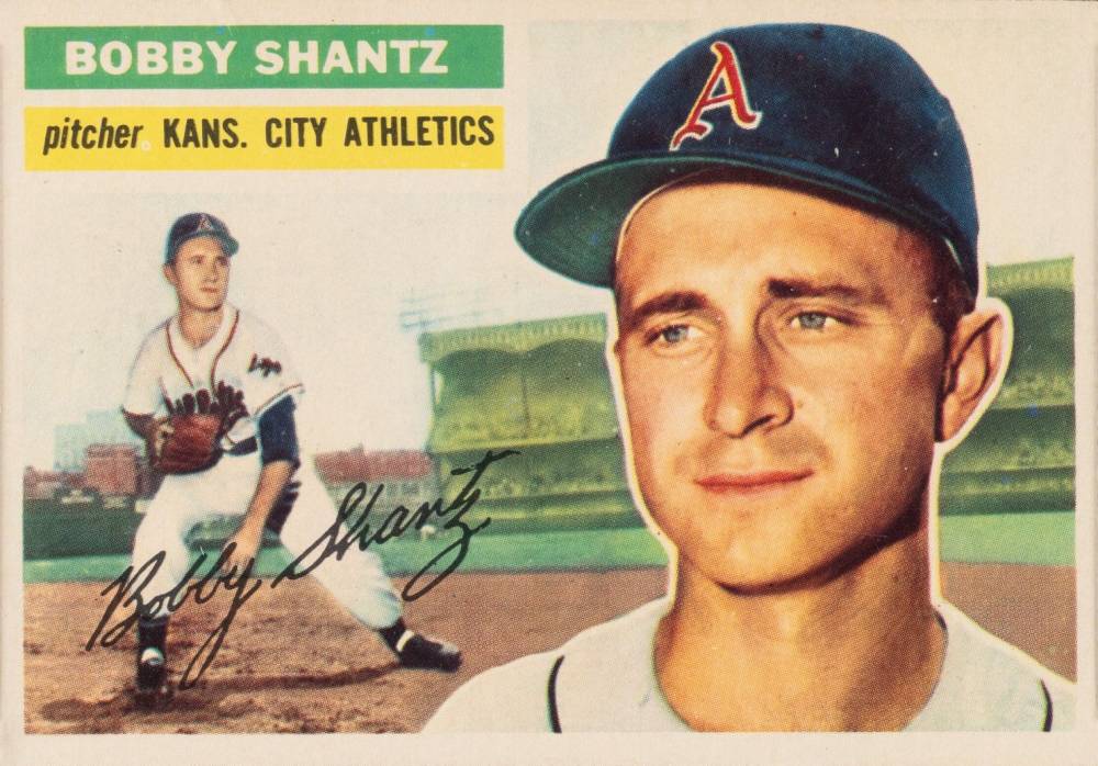 1956 Topps Bobby Shantz #261 Baseball Card