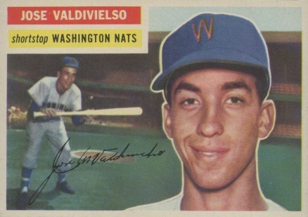 1956 Topps Jose Valdivielso #237 Baseball Card