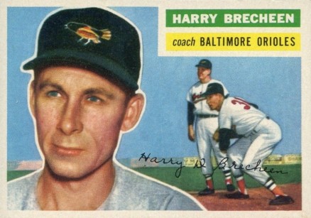 1956 Topps Harry Brecheen #229 Baseball Card