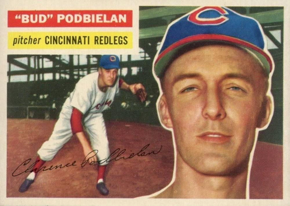 1956 Topps Bud Podbielan #224 Baseball Card