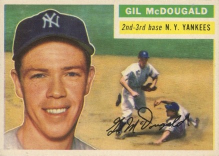 1956 Topps Gil McDougald #225 Baseball Card
