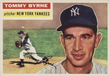 1956 Topps Tommy Byrne #215 Baseball Card