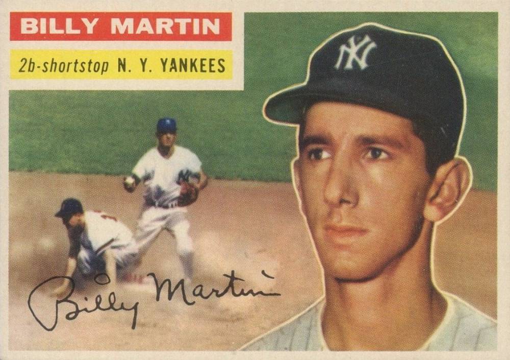 1956 Topps Billy Martin #181 Baseball Card