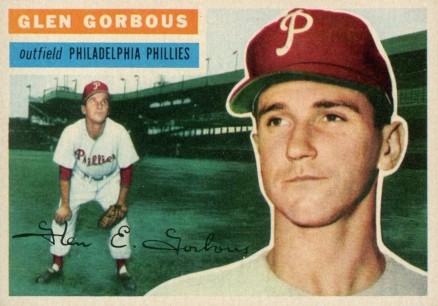 1956 Topps Glen Gorbous #174 Baseball Card