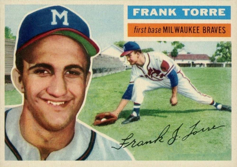 1956 Topps Frank Torre #172 Baseball Card