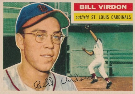 1956 Topps Bill Virdon #170 Baseball Card