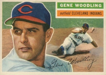 1956 Topps Gene Woodling #163 Baseball Card