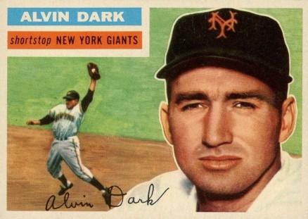 1956 Topps Alvin Dark #148 Baseball Card