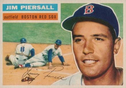 1956 Topps Jim Piersall #143 Baseball Card