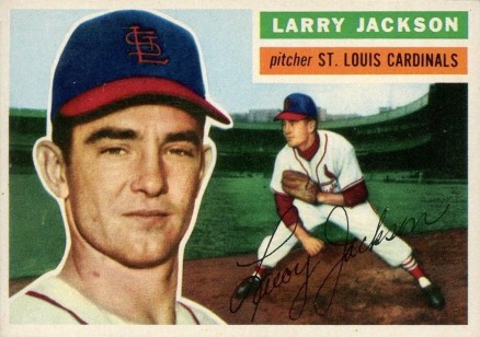 1956 Topps Larry Jackson #119 Baseball Card