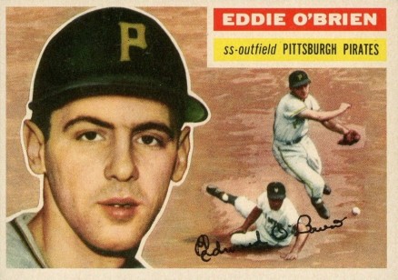 1956 Topps Eddie O'Brien #116 Baseball Card