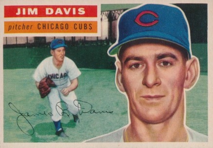 1956 Topps Jim Davis #102 Baseball Card