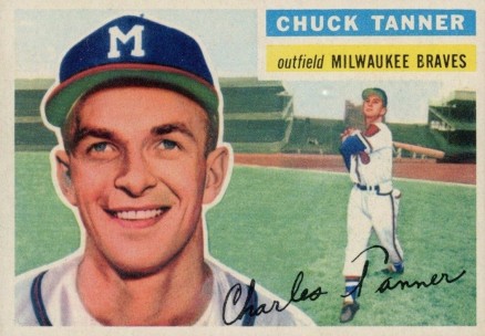 1956 Topps Chuck Tanner #69 Baseball Card