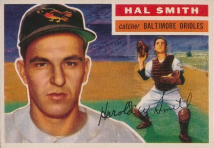 1956 Topps Hal Smith #62 Baseball Card