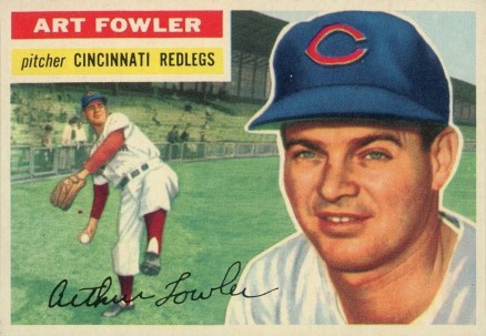 1956 Topps Art Fowler #47 Baseball Card