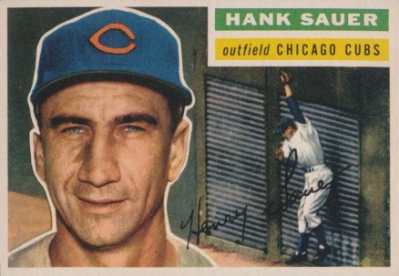 1956 Topps Hank Sauer #41 Baseball Card