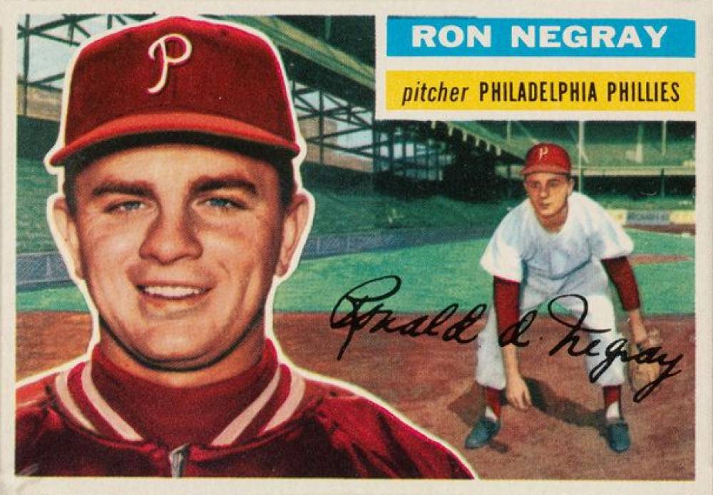 1956 Topps Ron Negray #7 Baseball Card