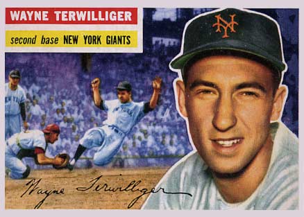 1956 Topps Wayne Terwilliger #73 Baseball Card