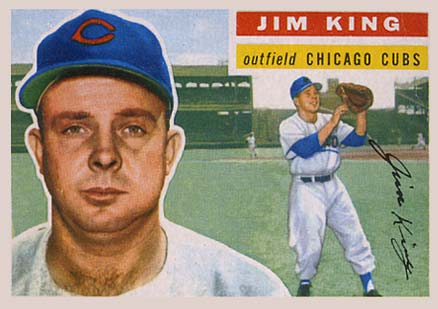 1956 Topps Jim King #74 Baseball Card
