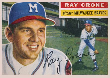 1956 Topps Ray Crone #76 Baseball Card