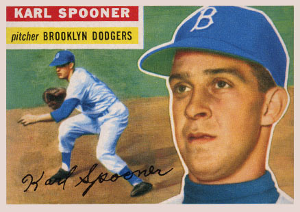 1956 Topps Karl Spooner #83 Baseball Card