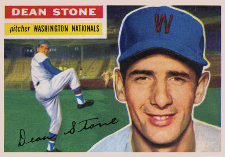 1956 Topps Dean Stone #87 Baseball Card