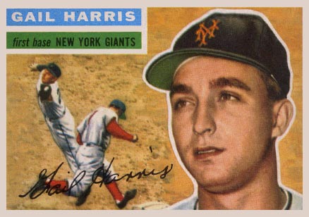 1956 Topps Gail Harris #91 Baseball Card