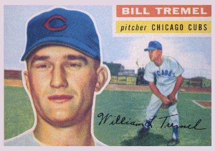 1956 Topps Bill Tremel #96 Baseball Card