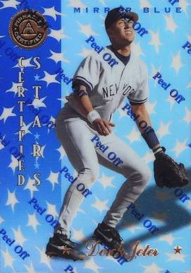 1997 Pinnacle Certified Derek Jeter CERT #141 Baseball Card