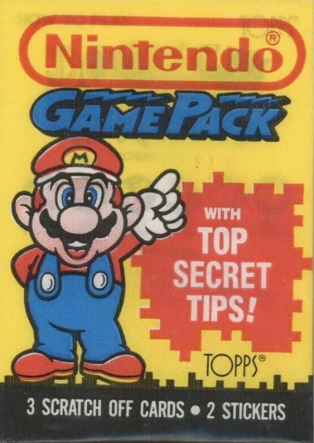 1989 Topps Nintendo Wax Pack #WP Non-Sports Card