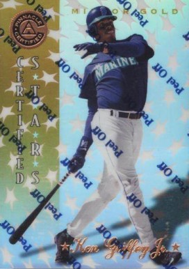 1997 Pinnacle Certified Ken Griffey Jr. #136 Baseball Card