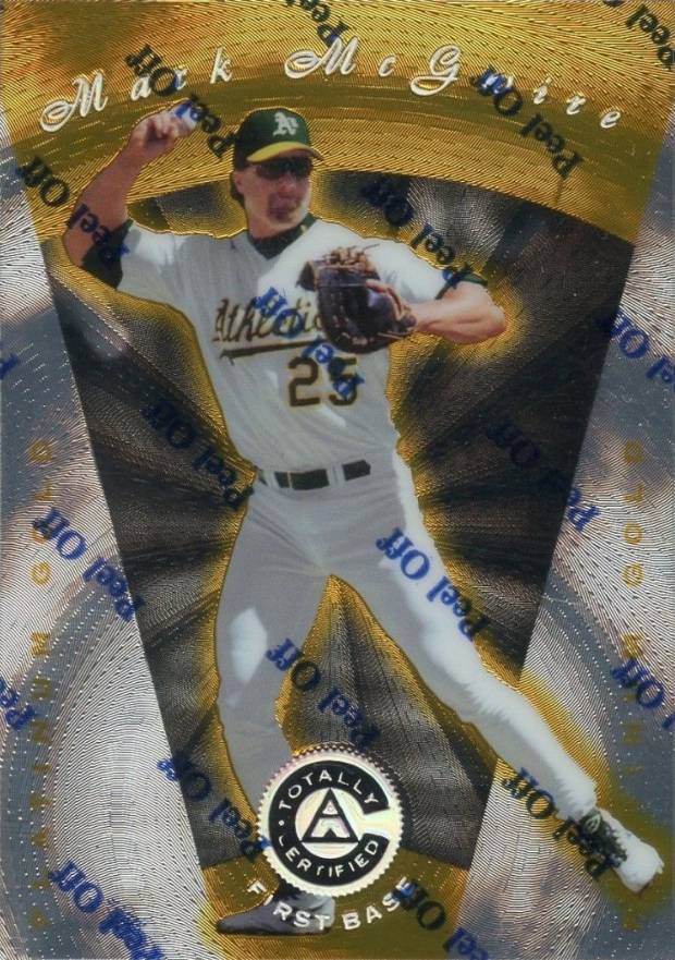1997 Pinnacle Totally Certified Mark McGwire #49 Baseball Card