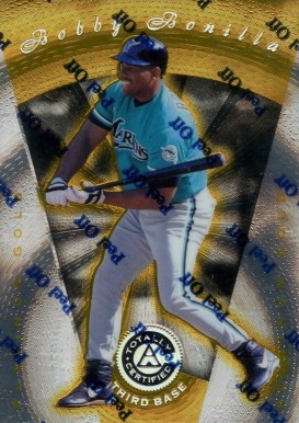 1997 Pinnacle Totally Certified Bobby Bonilla #77 Baseball Card