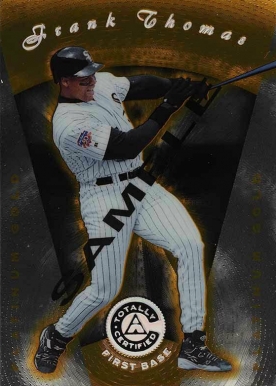 1997 Pinnacle Totally Certified Frank Thomas #41 Baseball Card