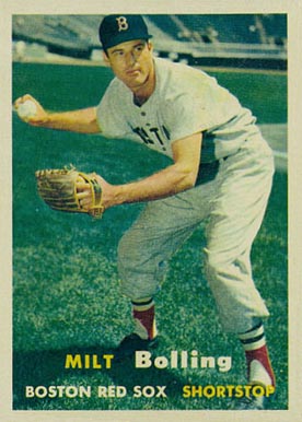 1957 Topps Milt Bolling #131 Baseball Card