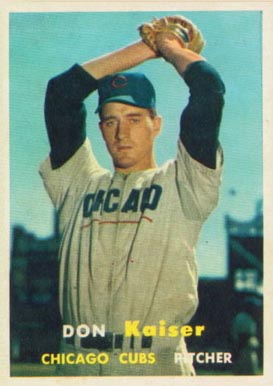 1957 Topps Don Kaiser #134 Baseball Card