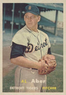 1957 Topps Al Aber #141 Baseball Card