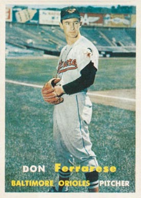1957 Topps Don Ferrarese #146 Baseball Card