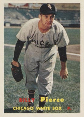 1957 Topps Billy Pierce #160 Baseball Card