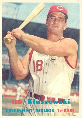 1957 Topps Ted Kluszewski #165 Baseball Card